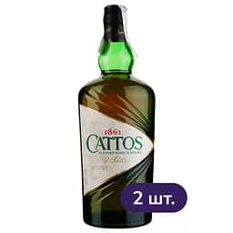 Віскі шотландський Cattos40% 1 л х 2 шт.