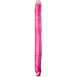 Двухсторонний фаллоимитатор B Yours 16 Inch Double Dildo 40.6 см розовый