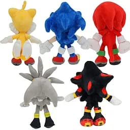 М'яка іграшка Сонік Сільвер Сіра тінь Sonic the Hedgehog Silver SS 04.04 - мініатюра 3