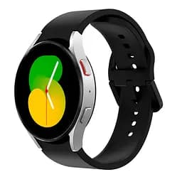 Ремінець для Samsung Galaxy Watch 5 44mm - чорний ширина кріплення 20мм силікон Watchbands Color Angle (W29-8WB91937766) - мініатюра 2