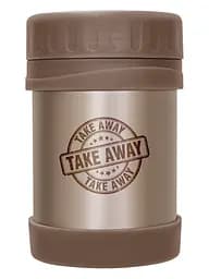 Термоконтейнер Krauff, 350 мл, коричневый (26-178-063)
