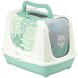 Moderna Trendy Cat Eden 49.97х39.08х38.91 см закрытый туалет для котов c угольным фильтром и совком