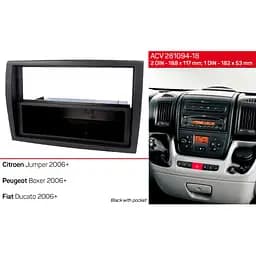 Перехідна рамка ACV Fiat Ducato (281094-18) - мініатюра 5