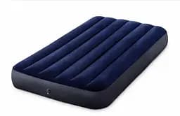 Надувной матрас велюровый Intex полуторный, 64757