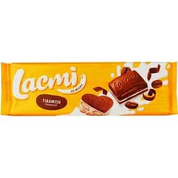 Шоколад молочный Roshen Lacmi Tiramisu с печеньем 270 г