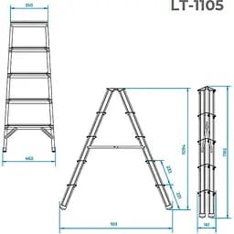 Стрем'янка Intertool LT-1105 [140475] - мініатюра 5