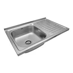 Кухонне миття Kroner KRP Satin - 5080L (0,8 мм) (CV022820) - мініатюра 2