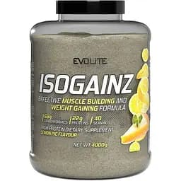 Гейнер Evolite Nutrition IsoGainz Лимонный пирог 4 кг