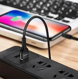 Шнур зарядный Usams Lightning iPhone 5, 6, 7, 8 X 11 алюминиевый