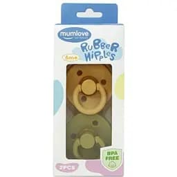 Пустушка MegaZayka кругла 2 шт. MGZ-0518-4