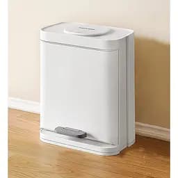 Ведро для мусора умное JOYBOS Hand Free с кнопкой и педалью 16 л