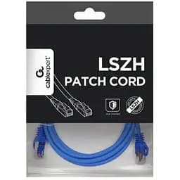 Патч-корд 1м S/FTP Cat 6A CU LSZH blue Cablexpert (PP6A-LSZHCU-B-1M) - мініатюра 4