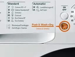 Прально-сушильна машина Indesit XWDE1071481XWKKKEU, 10кг (7кг), 1400, A+, 60см, Дисплей, Білий (XWDE1071481XWKKKEU) - мініатюра 3