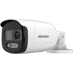 HD-TVI відеокамера Hikvision 2 Мп DS-2CE12DFT-PIRXOF (3.6 мм) ColorVu з PIR датчиком і сиреною для системи відеоспостереження