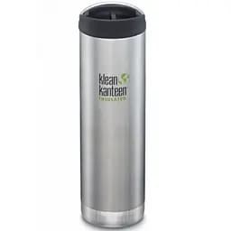 Термофляга Klean Kanteen TKWide Cafe Cap 473 ml Old Brushed Stainless (1017-1005822)