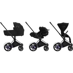 Коляска з електродвигуном Cybex e-Priam La Parisienne чорна (521004449) - мініатюра 10