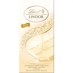 Шоколад білий Lindt Lindor 100 г