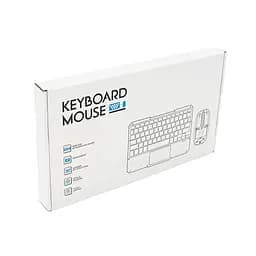 Бездротовий комплект Voltronic YT-KB333 (KB+Mouse), (Eng / Pyc), 2.4G, 78 клавіш, Black/Transparent, Box - мініатюра 2