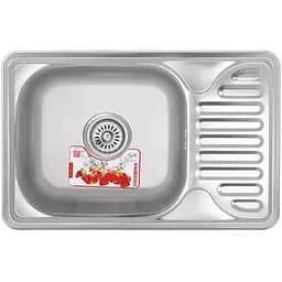 Мийка для кухні Zerix Z6642-08-180E satin (ZX1600)
