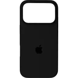 Чехол Silicone Case для Apple iPhone 17 Pro Max Black AA [145147]