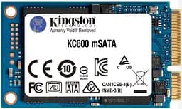 Накопичувач SSD 256GB Kingston KC600 mSATA SATAIII 3D TLC (SKC600MS/256G)