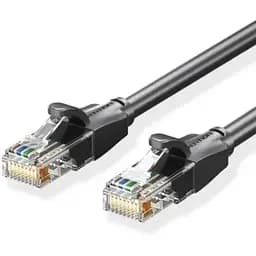 Патч-корд 3м, UTP cat 6 RJ-45 black Vention (IBEBI)