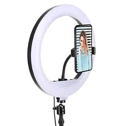 Тримач з кільцевим освітленням Bluetooth 12" YQ-320b light set (Kit1) 170cm Stand, USB Powered - мініатюра 2