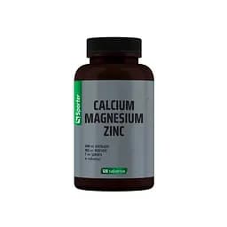 Вітаміни та мінерали Sporter Calcium Magnesium Zinc, 120 таблеток