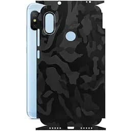 Захисна плівка StatusSKIN для Xiaomi Redmi 6 Pro Корпус Вініл Камуфляж чорний