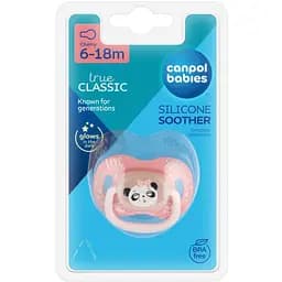 Пустушка силіконова кругла Canpol babies Exotic Animals 6-18 місяців в асортименті (34/934_ua) - мініатюра 7