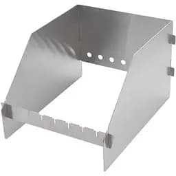 Подставка для шампуров на боковую горелку Santos S-Series & E-Series и Burnhard Earl защита от ветра нержавеющая сталь (890895)