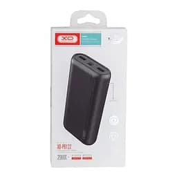 Портативний зовнішній акумулятор Power Bank XO PR122 20000mAh (Black) - мініатюра 4