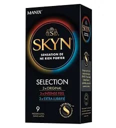 Набір презервативів Skyn Selection безлатексних 9 шт.