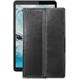 Чохол StatusCASE з екошкіри для планшету Lenovo Tab M8 TB-8505F Чорний глянець