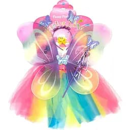Детский карнавальный костюм Devilon Бабочка радужная 4-8 лет разноцветный (519315)