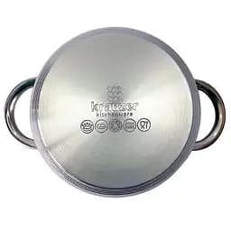 Каструля Krauzer LKA-187HSOCO-20C з кришкою 20x11.5 см 3.6 л (78016) - мініатюра 2