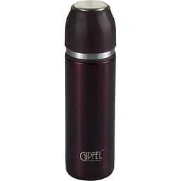 Термос вакуумний Gipfel Kloss 500 мл бордовий (8214)