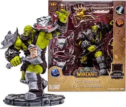 Фігурка McFarlane World of Warcraft Orc Warrior and Shaman Варкрафт Світ Військового Ремесла Орк 17 см (MF WOW O) - мініатюра 2