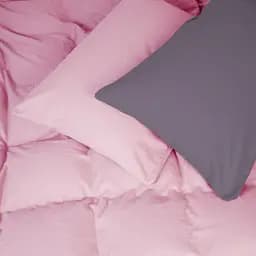 Пододеяльник MirSon Фланель Ash grey-Pink 160х220 см (2200009661020)