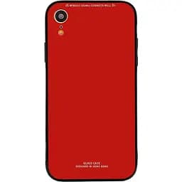 Чохол-накладка Toto Pure Glass Case Apple iPhone XR Red