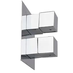 Душова система прихованого монтажу Topaz Odiss To 08117-L03-Termostat Smart box, Хром - мініатюра 4