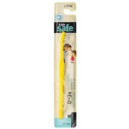 Дитяча зубна щітка Lion Kids Safe, 0-3 роки, жовтий, 1 шт.
