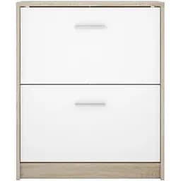 Тумба для взуття Гербор Непо SFB2K Дуб сонома + Німфея Альба (GRB-1346)