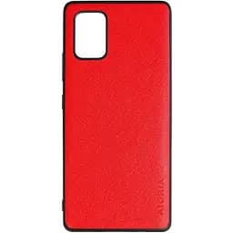 Чехол Aioria Cross Pattern Case для Samsung Galaxy A71 5G Red