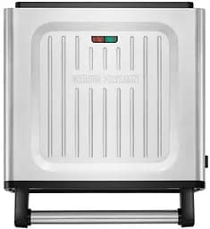 Гриль George Foreman 28000-56 Smokeless Grill 1575 Вт антипригарне покриття білий/сталь (28000-56) - мініатюра 2