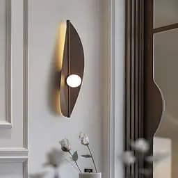 Природне бра у формі витонченого дерев'яного листка 42х13 см Арт. AAC03/420 Line F