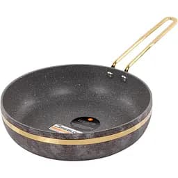 Сковорода Brioni Royal Stone Sandstone gold антипригарная 24x6 см (764-041)