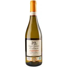 Вино Les Ormes de Cambras Chardonnay Pays d'Oс біле сухе 0.75 л