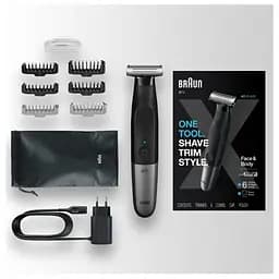Тример для тіла (бодігромер)/Тример для бороди та вусів Braun XT5200 - мініатюра 3