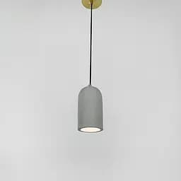 Підвіс Terrazzo Dome із сірим бетонним плафоном 18х10 см Line.F MJ 166/1 GR - мініатюра 7